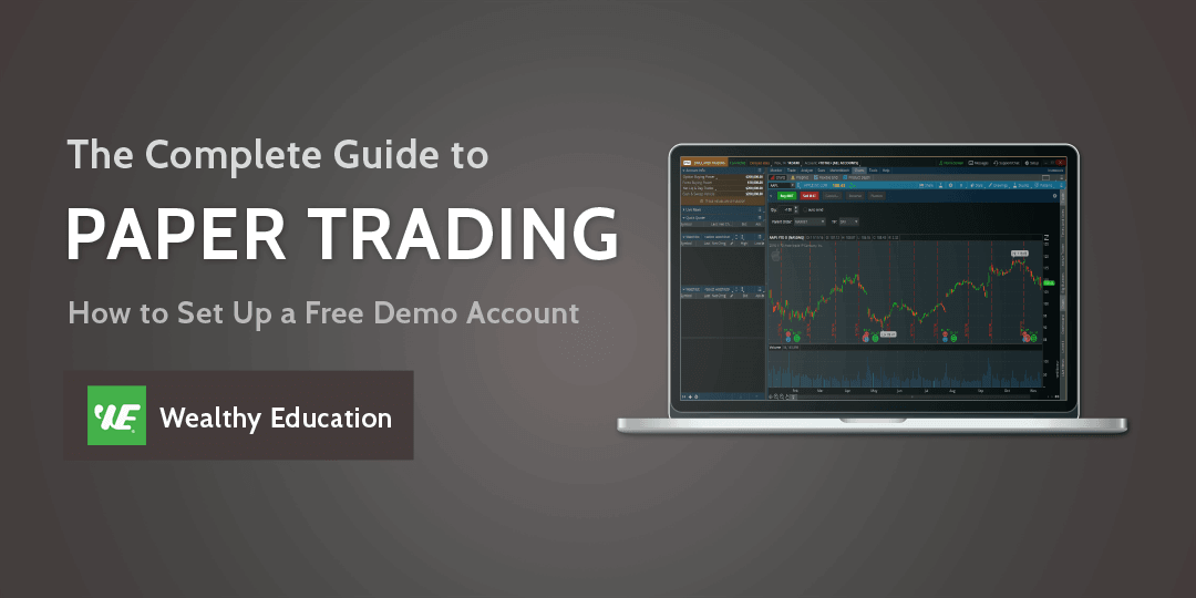 How to set up a paper trading account