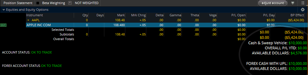 Subtract-Cash-2-Thinkorswim