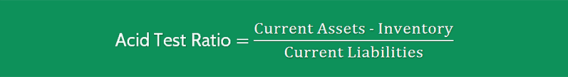 Acid Test Ratio 1 Acid Test Ratio Formula 1