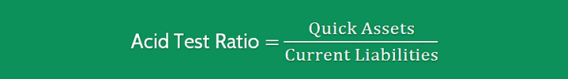 Acid Test Ratio 3 Acid Test Ratio Formula 3