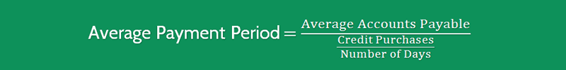 Average Payment Period Formula