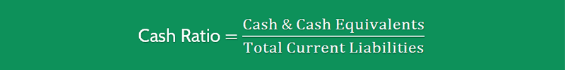 Cash Ratio Formula 1