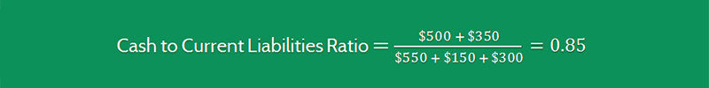 Cash to Current Liabilities Ratio 2 Cash to Current Liabilities Ratio Calculation