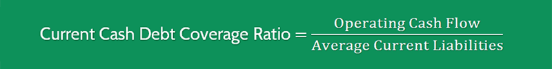 Current Cash Debt Coverage Ratio Formula 1