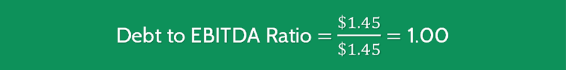 Debt to EBITDA Ratio 2 Debt to EBITDA Ratio Calculation