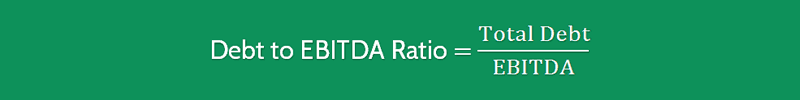 Debt to EBITDA Ratio 1 Debt to EBITDA Ratio Formula