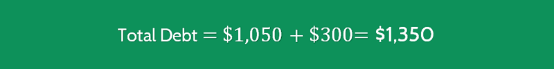 Debt To Net Worth Ratio Calculation 1