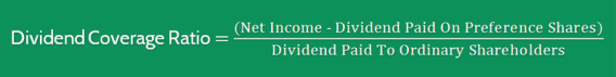 Dividend Coverage Ratio (Updated 2026) 2 Divident Coverage Ratio Formula 2