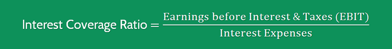 Interest Coverage Ratio Formula