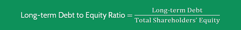 Long Term Debt To Equity Ratio Formula