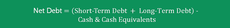 Net Debt to EBITDA Ratio 2 Net Debt to EBITDA Ratio Formula 2