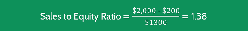 Sales to Equity Ratio 4 Sales to Equity Ratio Calculations