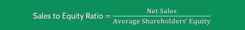 Sales To Equity Ratio Formula 1