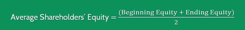 Sales To Equity Ratio Formula 3