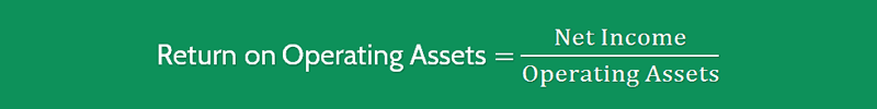 Return on Operating Assets Formula