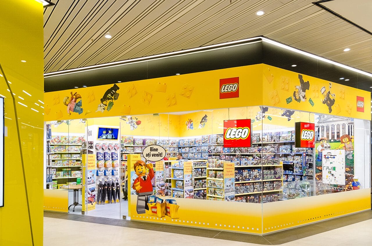 Buy store lego shares